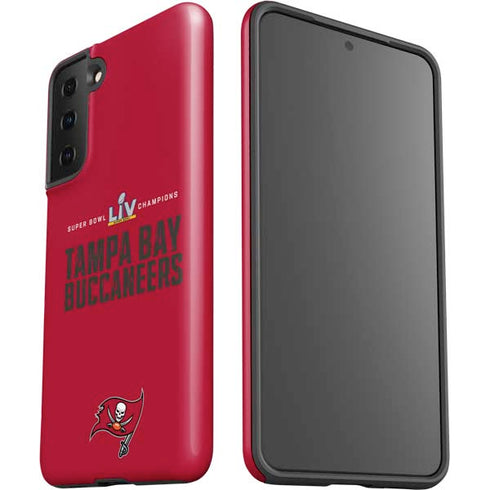 NFL Super Bowl LV Champions Tampa Bay Buccaneers Galaxy S21 Plus 5G Pro Case