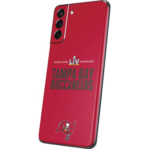 NFL Super Bowl LV Champions Tampa Bay Buccaneers Galaxy S21 Plus 5G Skin