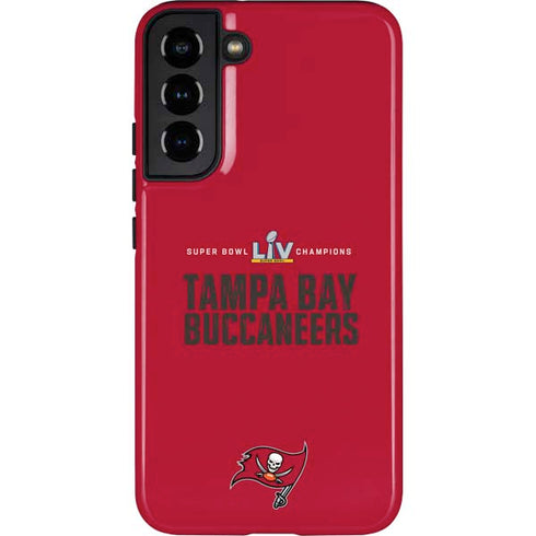 NFL Super Bowl LV Champions Tampa Bay Buccaneers Galaxy S22 Plus Pro Case