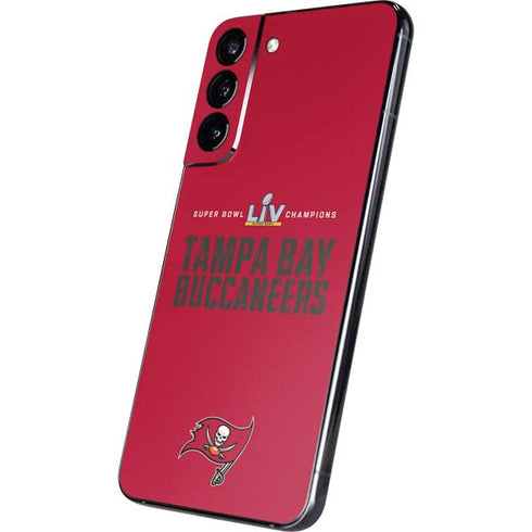 NFL Super Bowl LV Champions Tampa Bay Buccaneers Galaxy S22 Plus Skin