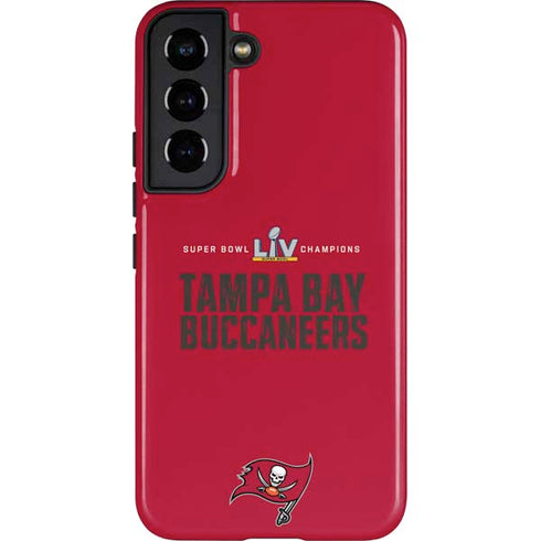 NFL Super Bowl LV Champions Tampa Bay Buccaneers Galaxy S22 Pro Case