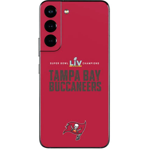 NFL Super Bowl LV Champions Tampa Bay Buccaneers Galaxy S22 Skin