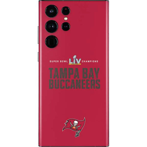 NFL Super Bowl LV Champions Tampa Bay Buccaneers Galaxy S22 Ultra Skin