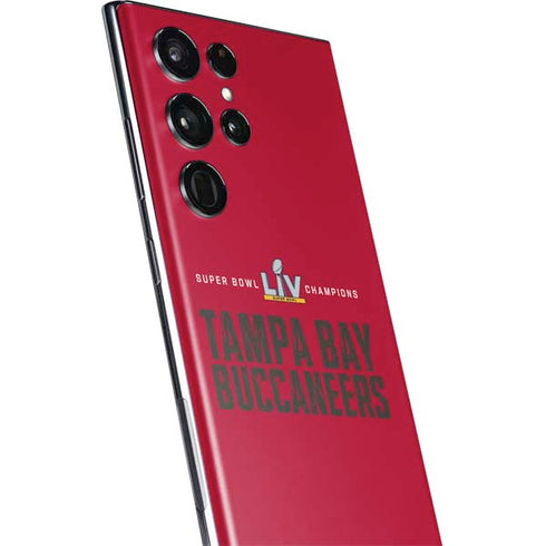 NFL Super Bowl LV Champions Tampa Bay Buccaneers Galaxy S22 Ultra Skin