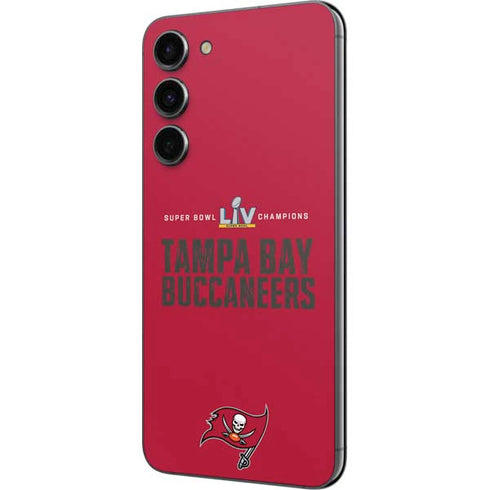 NFL Super Bowl LV Champions Tampa Bay Buccaneers Galaxy S23 Plus Skin