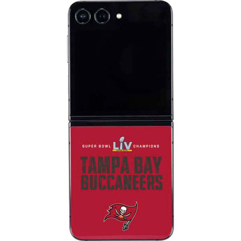NFL Super Bowl LV Champions Tampa Bay Buccaneers Galaxy Z Flip5 5G Skin