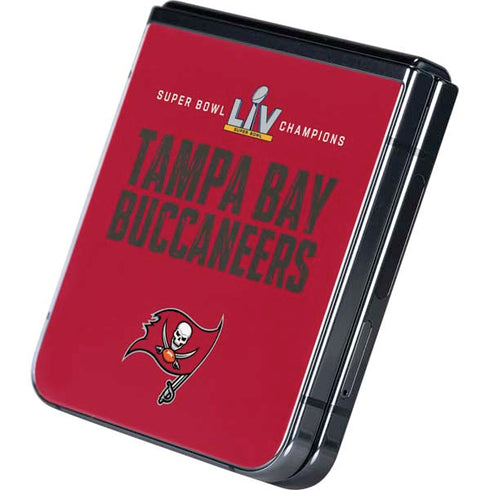 NFL Super Bowl LV Champions Tampa Bay Buccaneers Galaxy Z Flip5 5G Skin