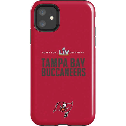 NFL Super Bowl LV Champions Tampa Bay Buccaneers iPhone 11 Impact Case