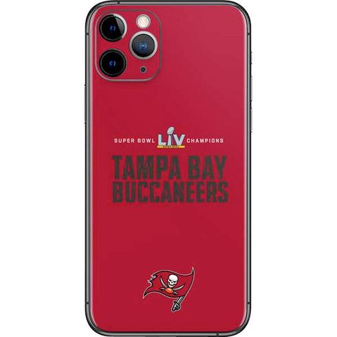 NFL Super Bowl LV Champions Tampa Bay Buccaneers iPhone 11 Pro Skin