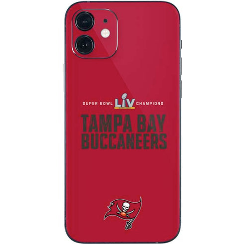 NFL Super Bowl LV Champions Tampa Bay Buccaneers iPhone 12 Mini Skin