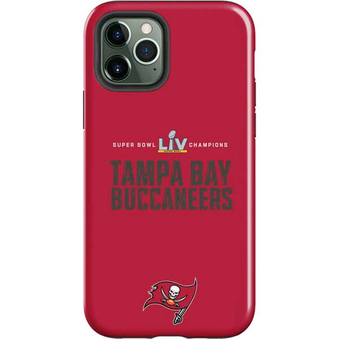 NFL Super Bowl LV Champions Tampa Bay Buccaneers iPhone 12 Pro Impact Case