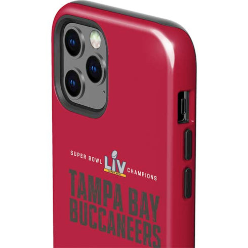 NFL Super Bowl LV Champions Tampa Bay Buccaneers iPhone 12 Pro Impact Case