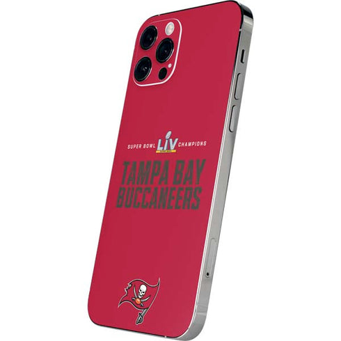 NFL Super Bowl LV Champions Tampa Bay Buccaneers iPhone 12 Pro Max Skin