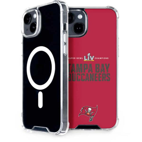 NFL Super Bowl LV Champions Tampa Bay Buccaneers iPhone 13 MagSafe Case