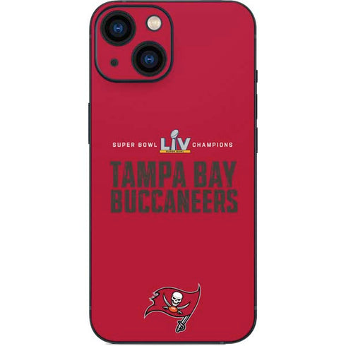 NFL Super Bowl LV Champions Tampa Bay Buccaneers iPhone 13 Mini Skin