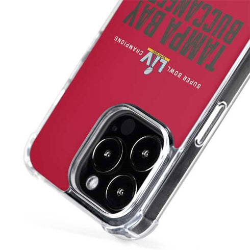 NFL Super Bowl LV Champions Tampa Bay Buccaneers iPhone 13 Pro MagSafe Case