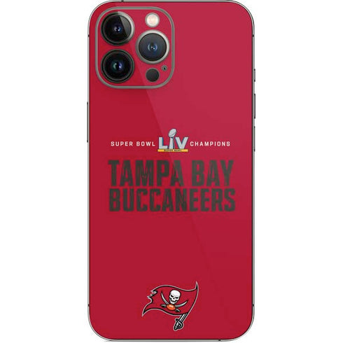 NFL Super Bowl LV Champions Tampa Bay Buccaneers iPhone 13 Pro Max Skin