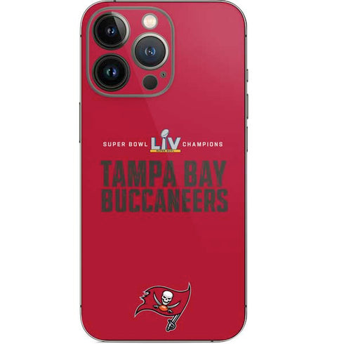 NFL Super Bowl LV Champions Tampa Bay Buccaneers iPhone 13 Pro Skin