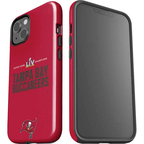 NFL Super Bowl LV Champions Tampa Bay Buccaneers iPhone 14 Plus Impact Case