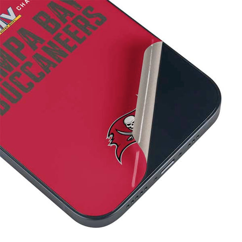 NFL Super Bowl LV Champions Tampa Bay Buccaneers iPhone 14 Plus Skin