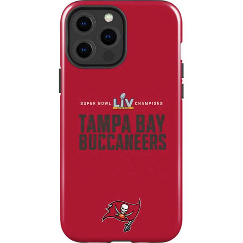 NFL Super Bowl LV Champions Tampa Bay Buccaneers iPhone 15 Pro Max Impact Case
