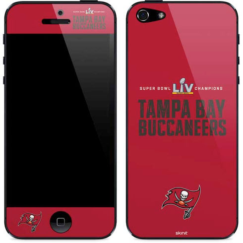NFL Super Bowl LV Champions Tampa Bay Buccaneers iPhone 5/5s/5SE Skin
