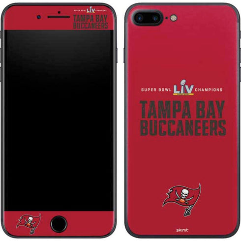 NFL Super Bowl LV Champions Tampa Bay Buccaneers iPhone 8 Plus Skin