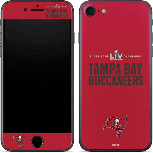 NFL Super Bowl LV Champions Tampa Bay Buccaneers iPhone 8 Skin