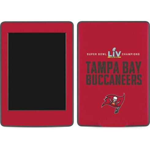 NFL Super Bowl LV Champions Tampa Bay Buccaneers Amazon Kindle Skin