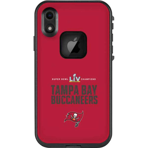 NFL Super Bowl LV Champions Tampa Bay Buccaneers LifeProof Fre iPhone Skin