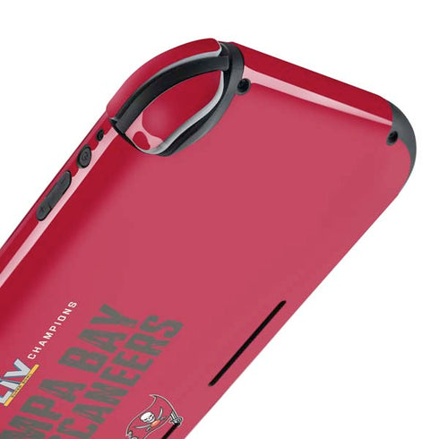 NFL Super Bowl LV Champions Tampa Bay Buccaneers Nintendo Switch Lite Skin