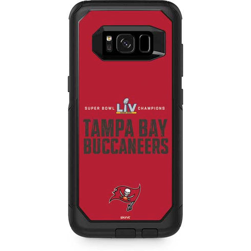 NFL Super Bowl LV Champions Tampa Bay Buccaneers Otterbox Commuter Galaxy Skin