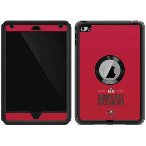 NFL Super Bowl LV Champions Tampa Bay Buccaneers Otterbox Defender iPad Skin