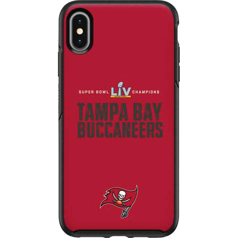 NFL Super Bowl LV Champions Tampa Bay Buccaneers Otterbox Symmetry iPhone Skin