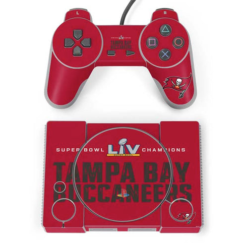 NFL Super Bowl LV Champions Tampa Bay Buccaneers PlayStation Classic Bundle Skin