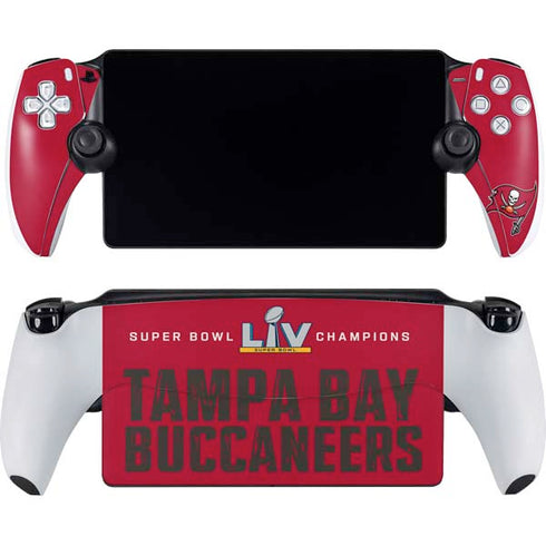 NFL Super Bowl LV Champions Tampa Bay Buccaneers PlayStation Portal Remote Player Skin