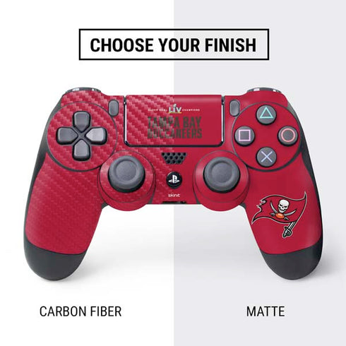 NFL Super Bowl LV Champions Tampa Bay Buccaneers PS4 Controller Skin