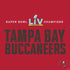 NFL Super Bowl LV Champions Tampa Bay Buccaneers PS4 Slim Skin