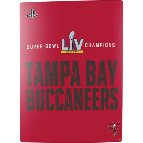 NFL Super Bowl LV Champions Tampa Bay Buccaneers PS5 Bundle Skin