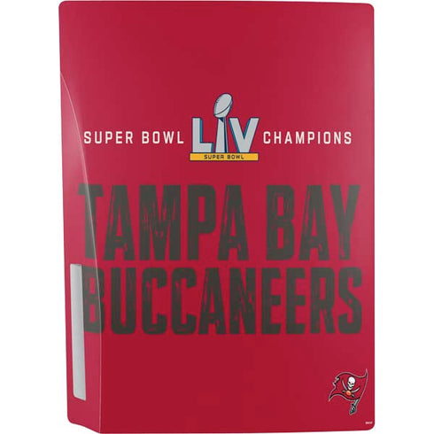 NFL Super Bowl LV Champions Tampa Bay Buccaneers PS5 Bundle Skin