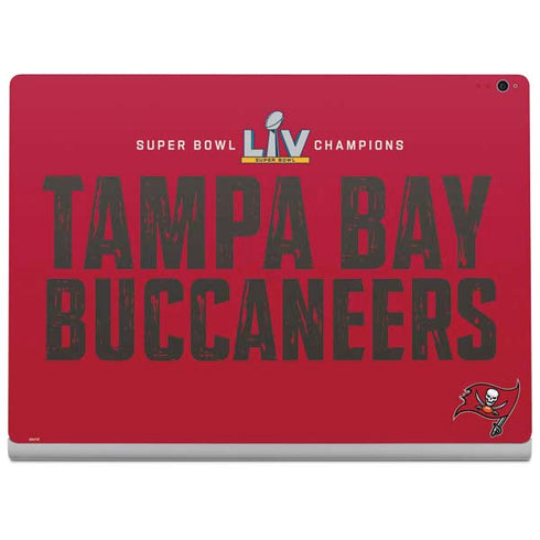 NFL Super Bowl LV Champions Tampa Bay Buccaneers Surface Book 2 15in Skin