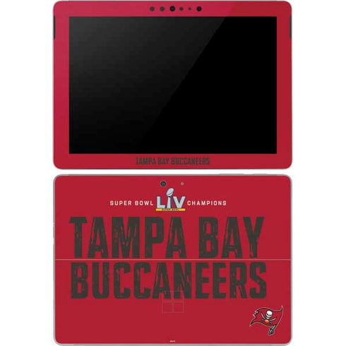 NFL Super Bowl LV Champions Tampa Bay Buccaneers Surface Go Skin