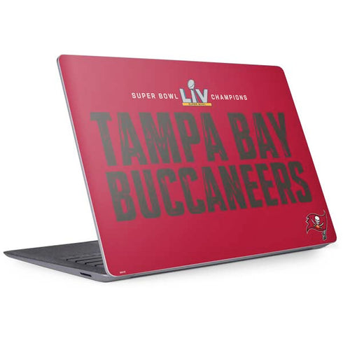 NFL Super Bowl LV Champions Tampa Bay Buccaneers Surface Laptop 3 13.5in Skin
