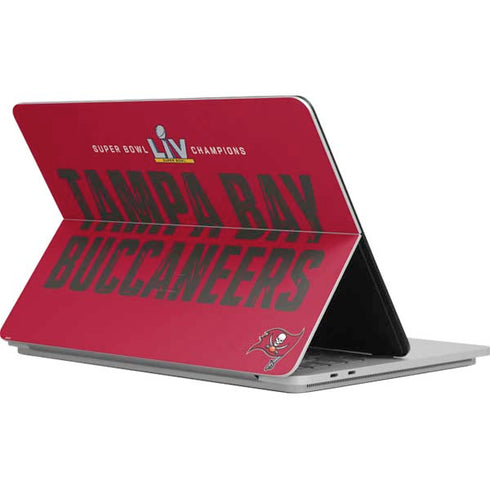 NFL Super Bowl LV Champions Tampa Bay Buccaneers Surface Laptop Studio Skin