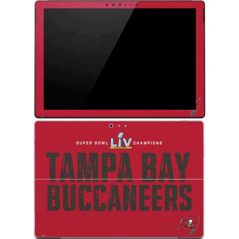NFL Super Bowl LV Champions Tampa Bay Buccaneers Surface Pro 4 Skin