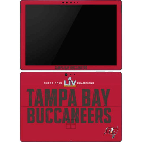 NFL Super Bowl LV Champions Tampa Bay Buccaneers Surface Pro 6 Skin