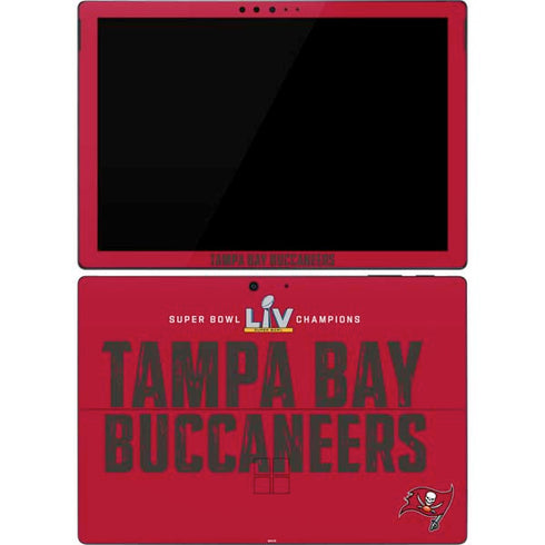 NFL Super Bowl LV Champions Tampa Bay Buccaneers Surface Pro 7 Skin