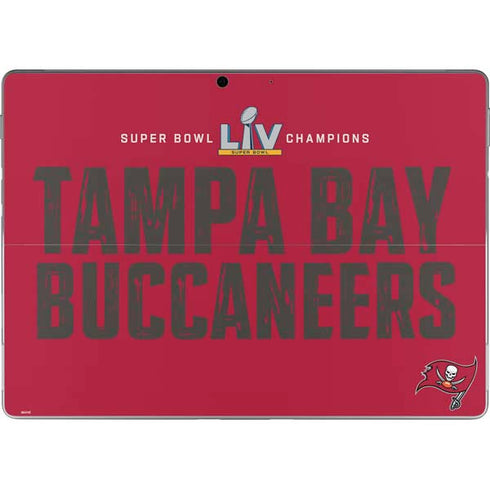 NFL Super Bowl LV Champions Tampa Bay Buccaneers Surface Pro 8 Skin
