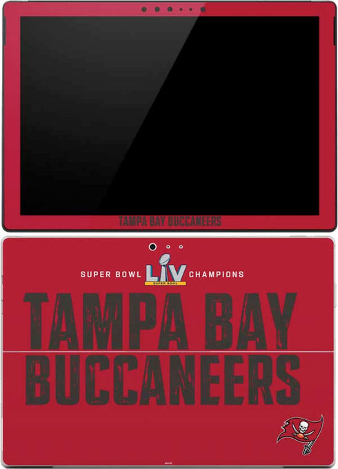 NFL Super Bowl LV Champions Tampa Bay Buccaneers Surface Pro (2017) Skin