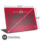 NFL Super Bowl LV Champions Tampa Bay Buccaneers Universal Laptop 14in (11.4 x 8.2in) Skin